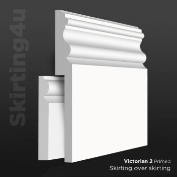 Victorian 2 MDF Skirting Cover SAMPLE