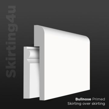 Bullnose MDF Skirting Cover SAMPLE