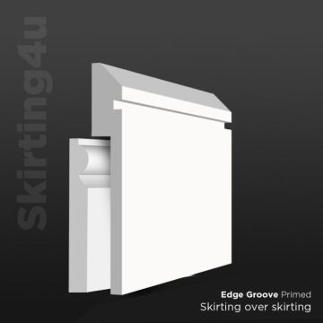 Edge Groove MDF Skirting Cover SAMPLE