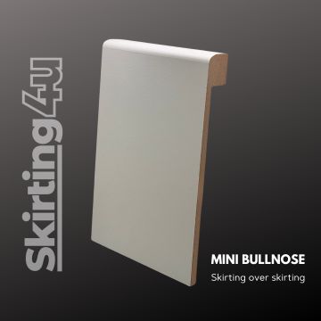 Mini Bullnose MDF Skirting Cover SAMPLE