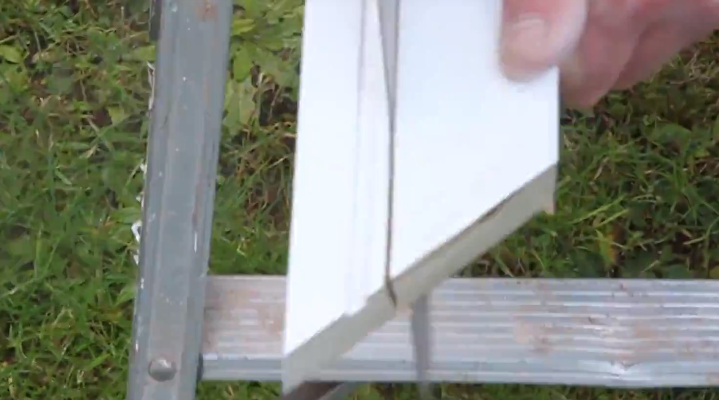 Archi piece cut to fit wall